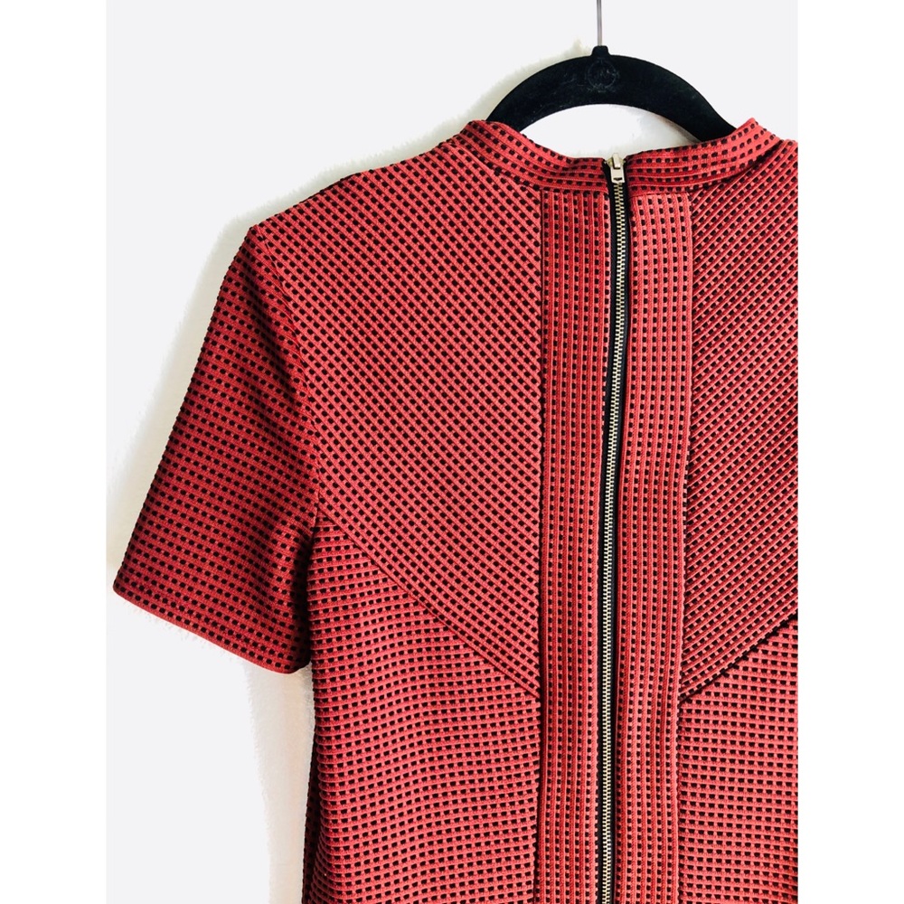 BRITISH!🇬🇧Topshop Women’s 1960s Style Checked Mini (Shift Style) Dress💚 - Picture 10 of 11